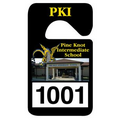 Full Color Plastic Security Hang Tag (2 3/4"x4 3/4")